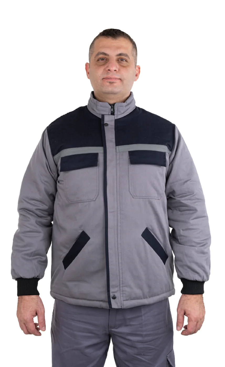 GRİ/LACİVERT GABARDİN MONT