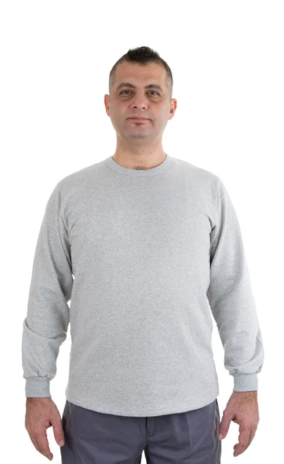 GRİ SIFIR YAKA SWEAT