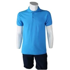 Polo Yaka Turkuaz Penye Lacoste
