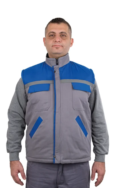 GRİ/SAKS MAVİ GABARDİN